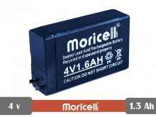 Moricell battery 4v 1600mAh