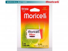 9V 250 mAh moricell