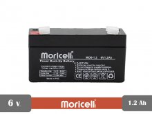 battery Sealed lead acid 6v 1.2Ah moricell