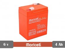باتری سیلد اسید 6 ولت 4 آمپر moricell