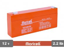 باتری سیلد اسید 12 ولت 2.2 آمپر moricell