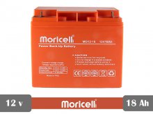 Moricell battery 12v 18Ah